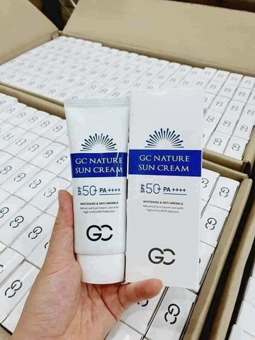 Kem Chống Nắng Nâng Tone  GC Nature Sun Cream SPF 50 