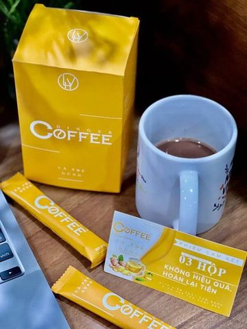 Cốt Cà Phê Gừng Ginger Coffee Hỗ Trợ Giảm Cân