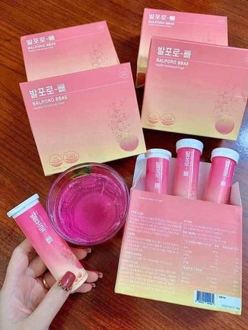 Viên Sủi Giảm Cân Balporo BBae Health Functional Food Hàn Quốc