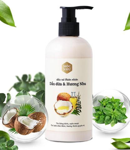Dầu Xả Dầu Dừa - Hương Nhu Chính Hãng Mộc Nhu Giúp Tóc Chắc Khỏe