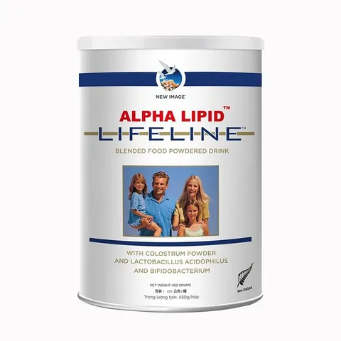 Sữa Non Alpha Lipid Lifeline Chính Hãng NewZealand Hộp 450gr
