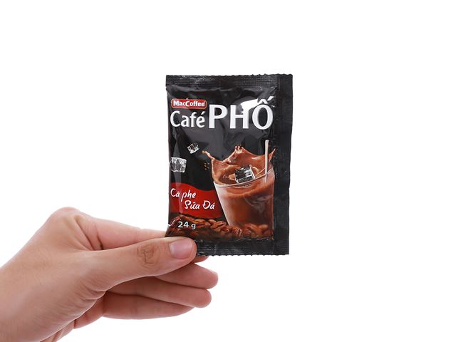 Cà Phê Sữa Đá MacCoffee Café Phố 720g (24g x 30 gói)