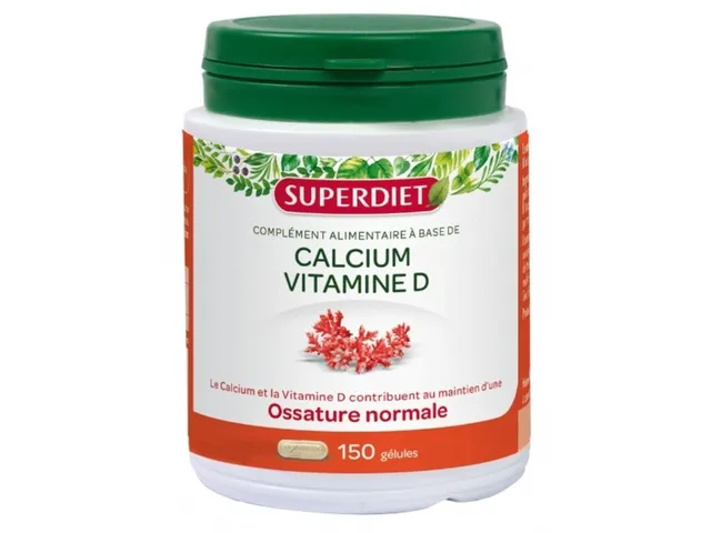 Viên uống Superdiet Canxi + Vitamin D 150 viên chính hãng