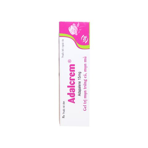 Kem Trị Mụn Trứng Cá Adalcrem Plus - Giúp Giảm Mụn Đầu Đen, Nốt Sần và Mụn Mủ - Dành Cho Da Mặt, Ngực, Lưng