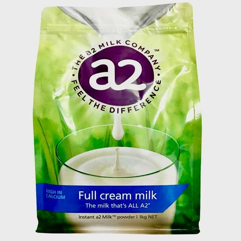 Sữa A2 Úc Nguyên Kem 1kg - Sữa Tươi Dạng Bột Chất Lượng Cao Giúp Tránh Dị Ứng Cho Trẻ Em