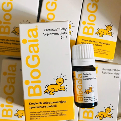 Men Vi Sinh BioGaia Protectis 5ml - Lợi Khuẩn Cho Trẻ Sơ Sinh, Hỗ Trợ Tiêu Hóa và Hệ Miễn Dịch, Sản Phẩm Từ Sữa Mẹ