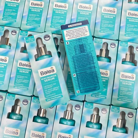 Serum Niacinamide 10% + Kẽm 1% - Dưỡng trắng, se khít lỗ chân lông, tái tạo da mịn màng - Balea
