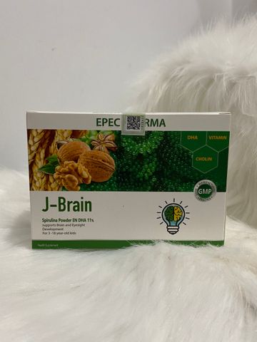 Cốm Trí Não J-Brain Cho Trẻ Hỗ Trợ Tăng Cường Tập Trung, Trí Nhớ