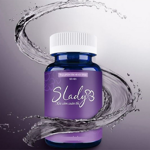 Viên Uống SLady Lotus - Hỗ Trợ Cân Bằng Nội Tiết Tố Nữ, Giúp Cải Thiện Sức Khỏe và Vẻ Đẹp, Hộp 60 Viên