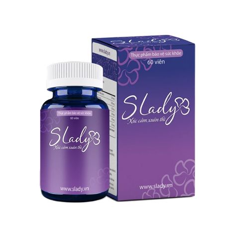Viên Uống SLady Lotus - Hỗ Trợ Cân Bằng Nội Tiết Tố Nữ, Giúp Cải Thiện Sức Khỏe và Vẻ Đẹp, Hộp 60 Viên