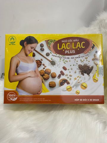 Combo 2 Hộp Ngũ Cốc Bầu Lạc Lạc Dr.Maya - Bổ Sung Dưỡng Chất Tốt Cho Mẹ Bầu và Thai Nhi, Hỗ Trợ Phát Triển Toàn Diện