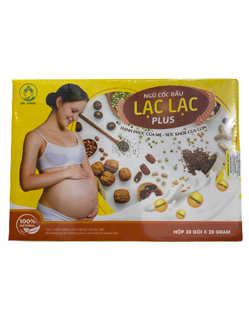 Combo 2 Hộp Ngũ Cốc Bầu Lạc Lạc Dr.Maya - Bổ Sung Dưỡng Chất Tốt Cho Mẹ Bầu và Thai Nhi, Hỗ Trợ Phát Triển Toàn Diện