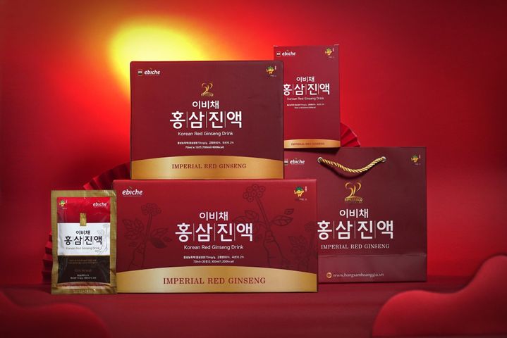 Nước Uống Hồng Sâm Hoàng Gia 5 Phát – 30 gói