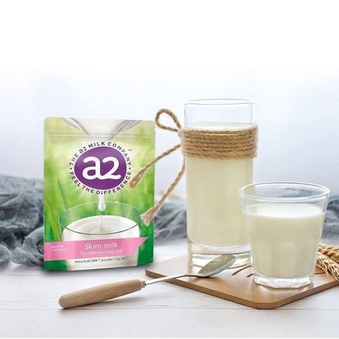 Sữa A2 Tách Kem Úc 1kg - Canxi Cao, Dinh Dưỡng Lý Tưởng Cho Trẻ Em Và Phụ Nữ Sau Sinh, Giải Pháp Sữa Khỏe Mạnh Không Chất Bảo Quản