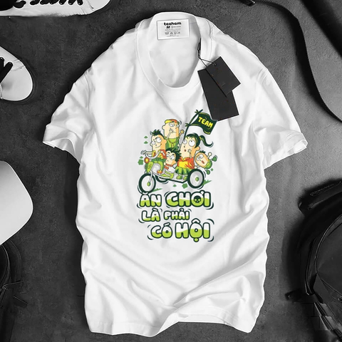 Áo Phông Nhóm, Áo Thun Đồng Phục Ăn Chơi Là Phải Có Hội Hài Hước THT2