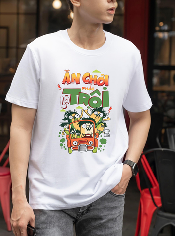 Áo Thun Nhóm Đồng Phục Công ty, Áo Đi Du Lịch Ăn Chơi Phải Trội THT10