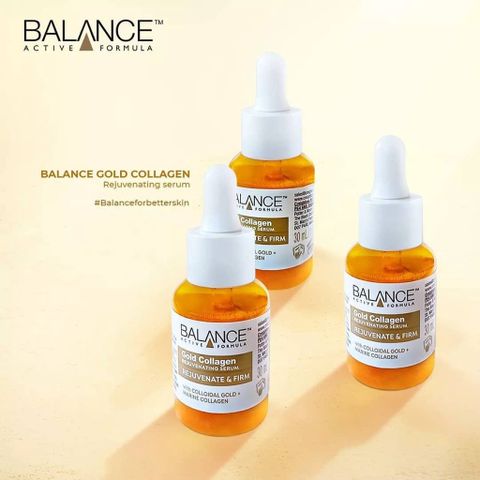 Serum Trẻ Hóa, Tái Tạo Da Balance Active Formula Gold 30ml