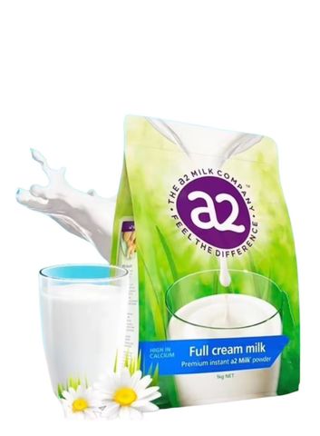Sữa A2 Úc Nguyên Kem 1kg - Sữa Tươi Dạng Bột Chất Lượng Cao Giúp Tránh Dị Ứng Cho Trẻ Em