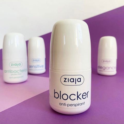 Lăn Nách Khử Mùi Kiểm Soát Mồ Hôi Blocker ZIAJA 60ml