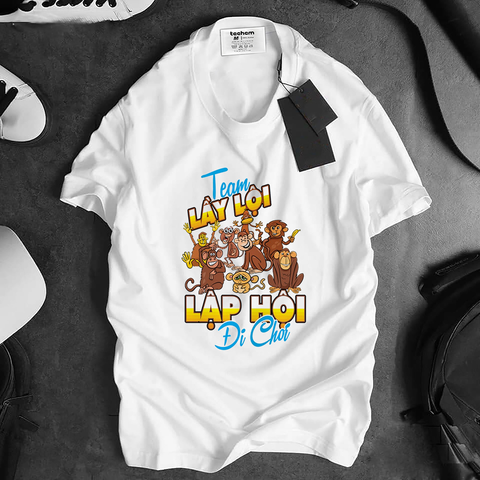 Áo Đồng Phục Nhóm Lớp, Áo Team Gia Đình Lầy Lội Lập Hội Đi Chơi THT23