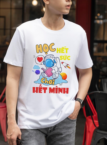 Áo Thun Nhóm Đồng Phục Lớp Team Áo Chụp Hình Kỷ Yếu Học Hêt Sức THT25