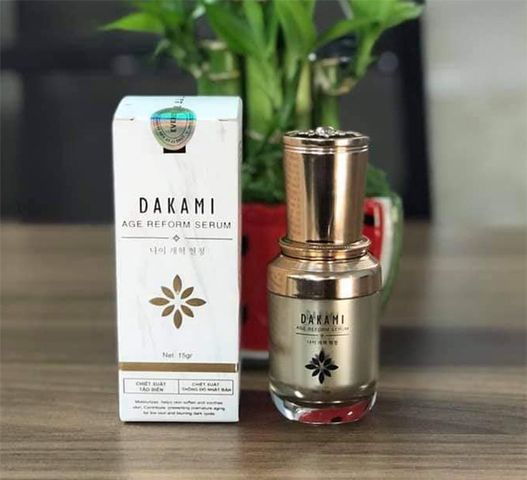 Serum Dakami Age Reform Giúp Da Căng Bóng Mờ Nám