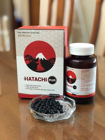 Viên Uống Hatachi Plus Hỗ Trợ Làm Đen Tóc - Cải Thiện Tóc Bạc, Ngừa Rụng Tóc, Kích Thích Mọc Tóc Tự Nhiên