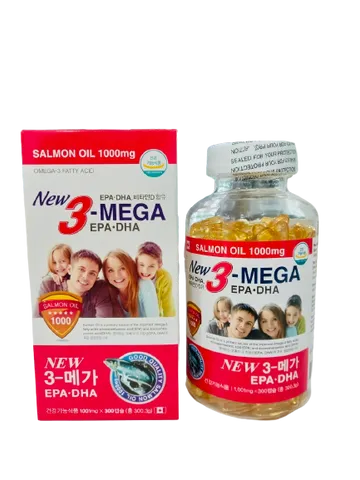 Omega 3 Hàn Quốc lọ 300 viên cho cả gia đình