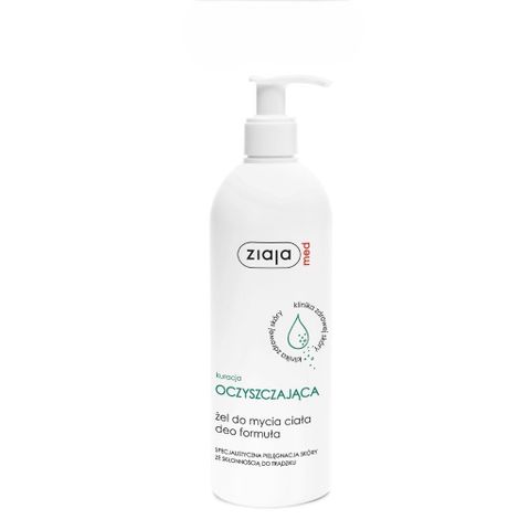 Gel Tắm Ngừa Khuẩn Ziaja Med Kuracja Oczyszczajaca ZIAJA  400ml