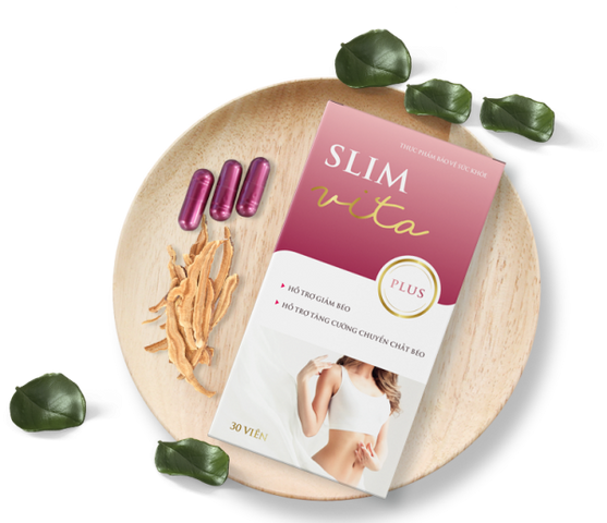 Viên Uống Slim Vita Plus Hỗ Trợ Giảm Cân