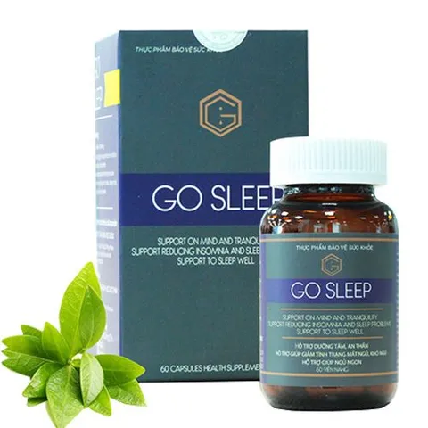Viên Uống Go Sleep Hỗ Trợ Giấc Ngủ Ngon | Hộp 60 Viên