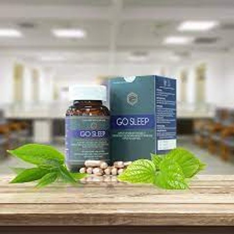 Viên Uống Go Sleep Hỗ Trợ Giấc Ngủ Ngon | Hộp 60 Viên