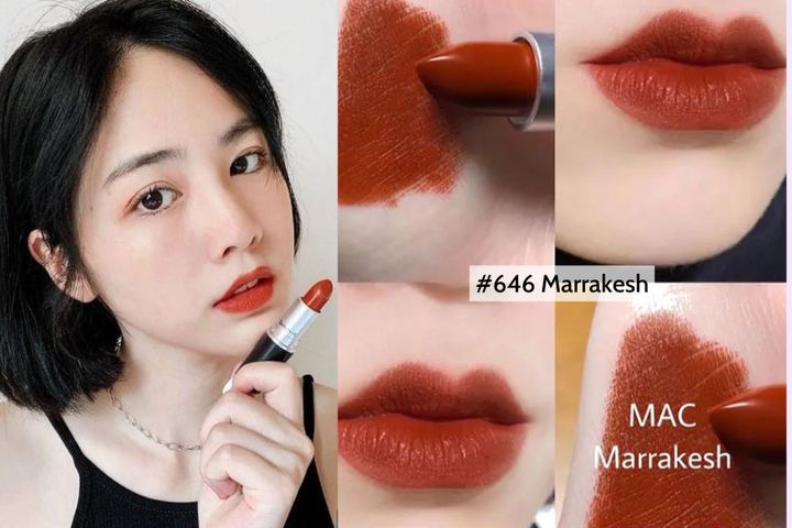 Son MAC 612 Matte Russian Red – Màu Đỏ Thuần