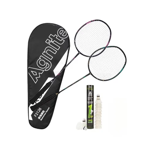 Bộ 2 vợt cầu lông cao cấp Agnite, hợp kim nhôm carbon - F2126