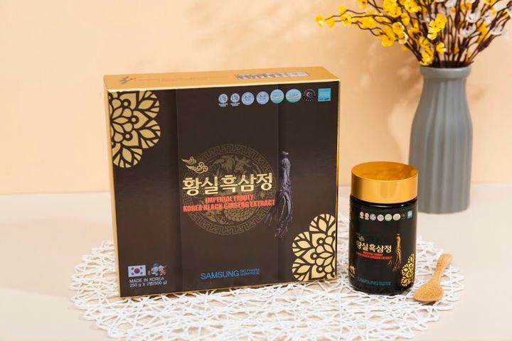 Cao hắc sâm SMS Bio Pharm Hàn Quốc set 2 lọ x 250g