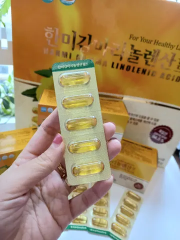 Viên uống tinh dầu hoa anh thảo Hanmi Hàn Quốc 180 viên - Hỗ trợ cân bằng nội tiết, làm đẹp da, giảm căng thẳng cho phụ nữ