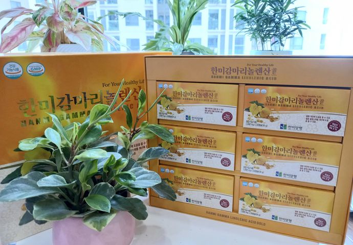 Viên uống tinh dầu hoa anh thảo Hanmi Hàn Quốc 180 viên - Hỗ trợ cân bằng nội tiết, làm đẹp da, giảm căng thẳng cho phụ nữ