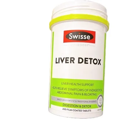 Viên Uống Thải Độc Gan - Swisse Liver Detox - 200 viên