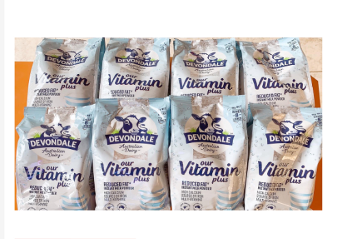 Sữa bột Devondale our Vitamin Plus túi 1kg - Hàng Úc