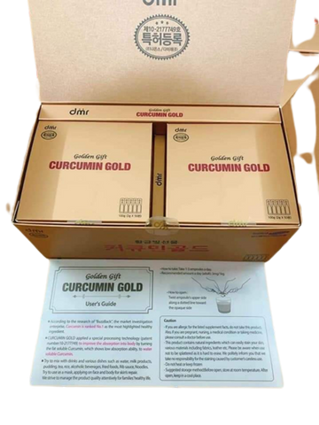 Tinh Nghệ Nano Golden Gift Curcumin Gold Hàn Quốc - Tăng cường sức đề kháng, hỗ trợ tiêu hóa, làm đẹp da cho trẻ và phụ nữ