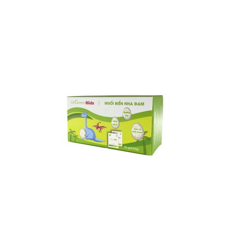 Muối Rửa Mũi Dr.Green Kids 30 Gói - Giải Pháp Vệ Sinh Mũi An Toàn, Hiệu Quả Cho Bé, Không Chất Bảo Quản, Dịu Nhẹ Từ Nha Đam