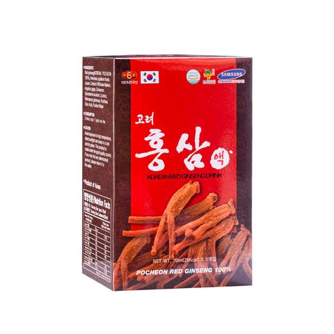 Nước Hồng Sâm Pocheon Korean Red Ginseng Drink 30 góix70ml