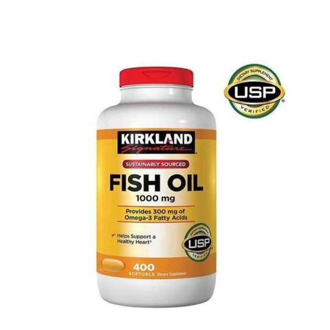 Viên uống dầu cá Kirkland Fish Oil 1000mg