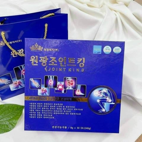 Viên Bổ Khớp Cao Cấp Joint King Hàn Quốc - Hỗ Trợ Khớp Chắc Khỏe, Giảm Đau, Tăng Tiết Dịch Nhờn - 30 Lọ Chính Hãng