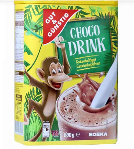 Bột cacao Choco Drink bổ xung chất xơ - Đức 800g