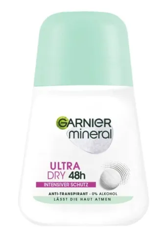 [Đức] Lăn Khử Mùi siêu khô thoáng Garnier Mineral Ultra Dry 48h