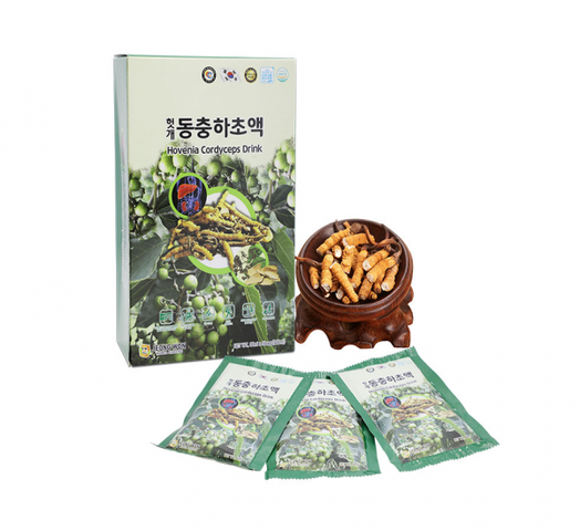 Nước Uống Đông Trùng Giúp Mát Gan Hovienia Cordyceps Drink