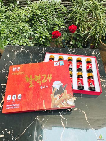 Nước Hồng Sâm Nhung Hươu Well Biotech 100ml x 10 chai