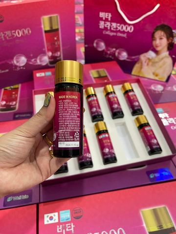 Nước Uống Hỗ Trợ Đẹp Da Collagen Drink 5000 Wellbiotech