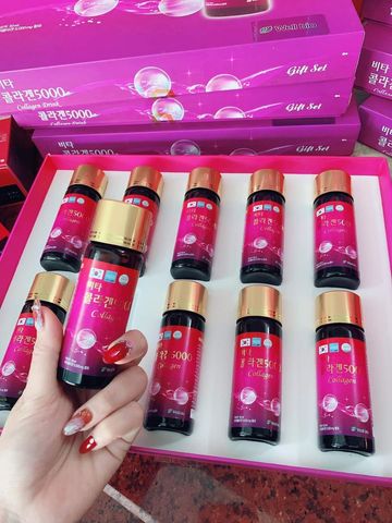 Nước Uống Hỗ Trợ Đẹp Da Collagen Drink 5000 Wellbiotech